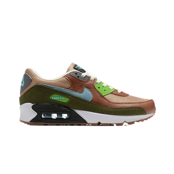 Nike Air Max 90 Mint Green Black White Sneakers - 27