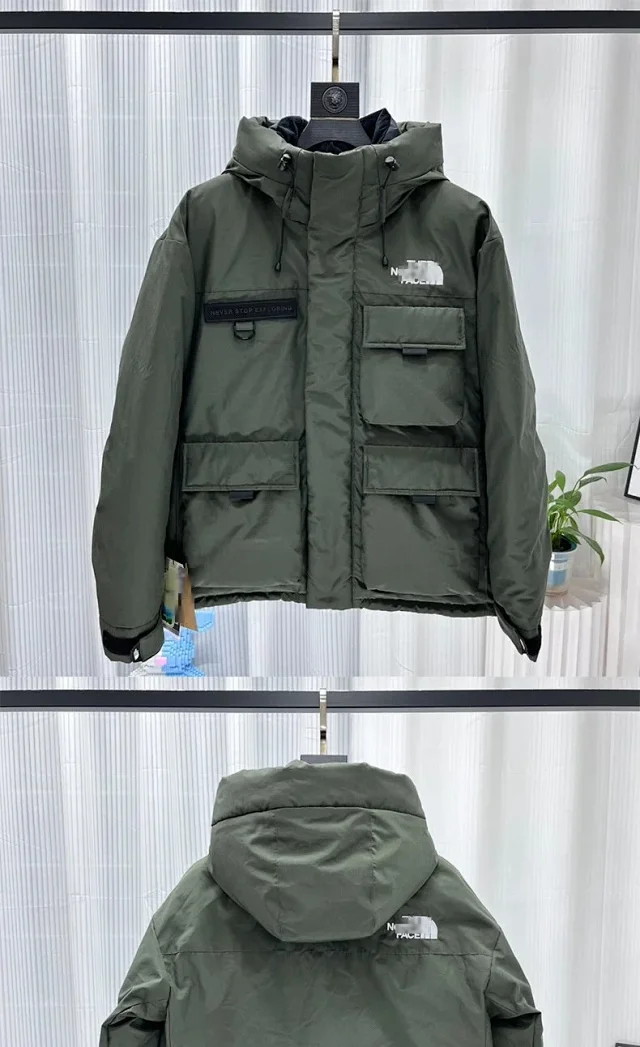 The North Face Down Jackets Hooded Multi-Pocket Jacket product detail image 10
