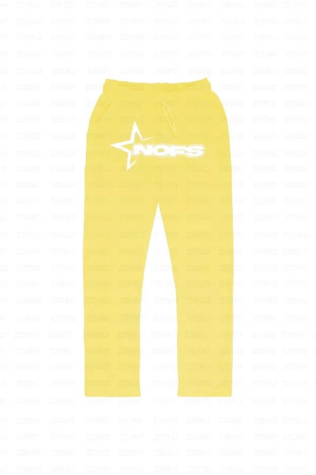黄色长裤