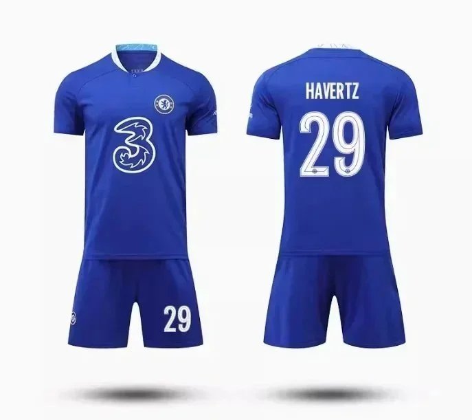 Chelsea FC Inspired Soccer Jersey Set Blue - 5