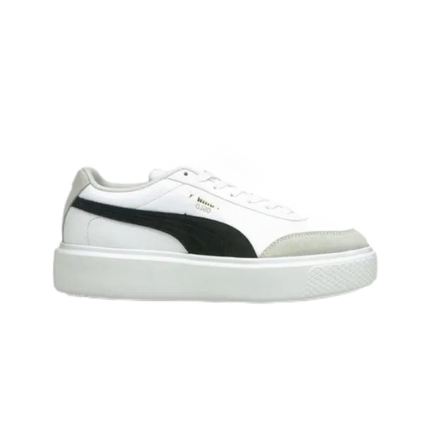 Puma Mayu 0120 White Black Chunky Sneakers - 1
