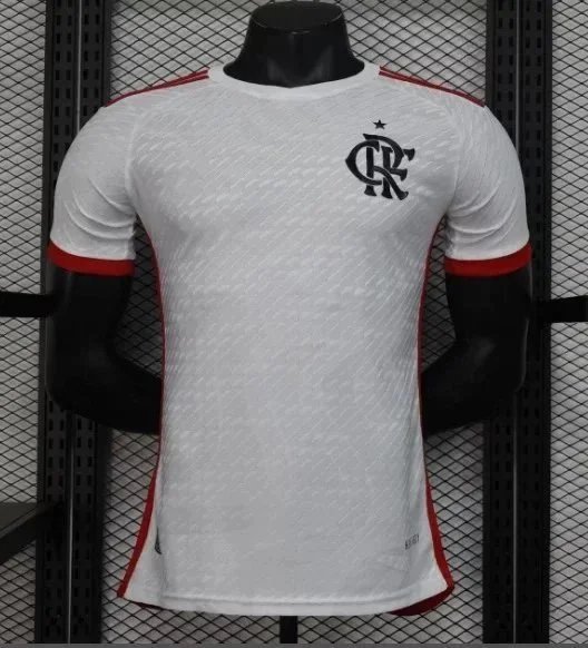 Flamengo 2024 Away Jersey White/Red - 1