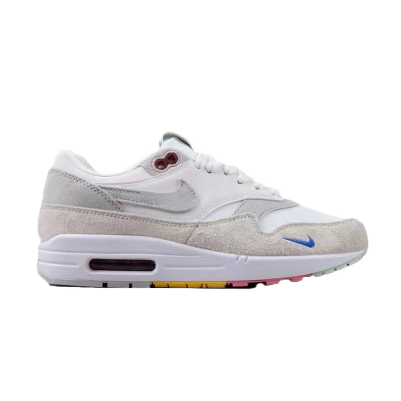 Nike Air Max 90 White Purple Teal Orange Sneakers - 5