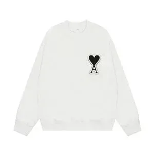 Play Comme des Garçons Heart Logo White Hoodie - 1