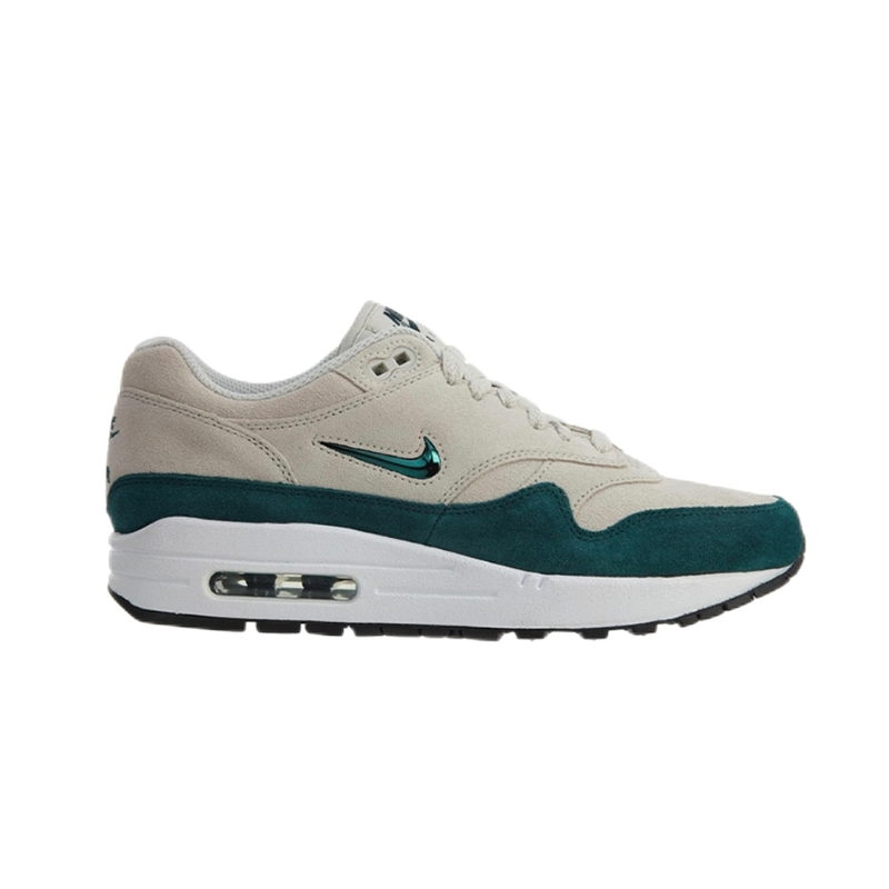 Nike Air Max 1 Light Gray and Charcoal Sneakers - 20