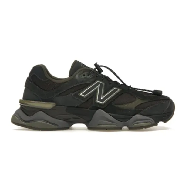 New Balance 9060 Black Olive Chunky Sneakers - 2