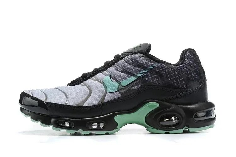 Nike Air Max Plus Black Blue Pink Grid Sneakers - 5