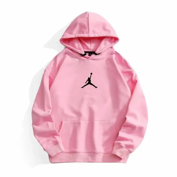 Air Jordan Jumpman Logo Hoodie Pink - 1