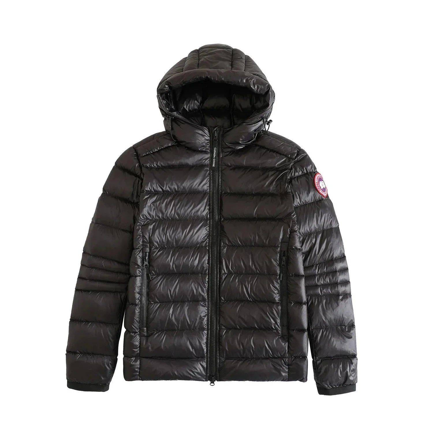Design Puffer Parka Red with Black Trim Down Jacket - 10