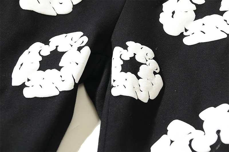 Off-White Scrunchie Print Black Sweatpants - 11