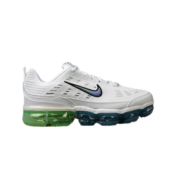 Nike Air VaporMax Plus White Green Blue Running Shoes - 1