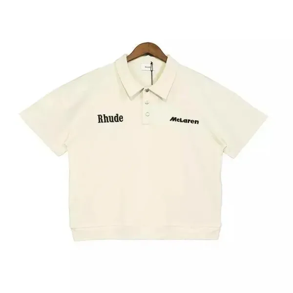 Rhude x McLaren Polo Beige Polo - 1