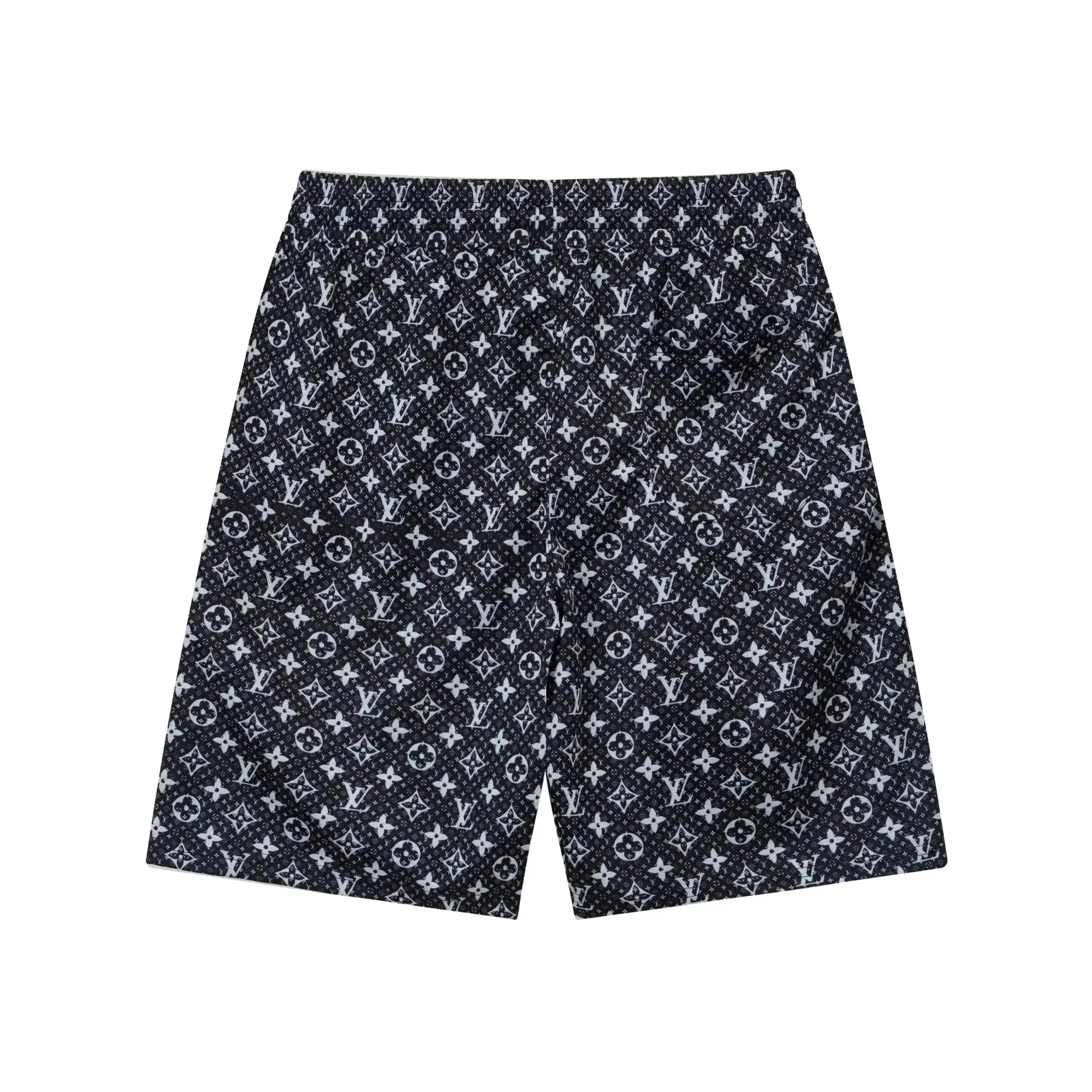 Dolce & Gabbana Monogram Print Swim Shorts Black - 9