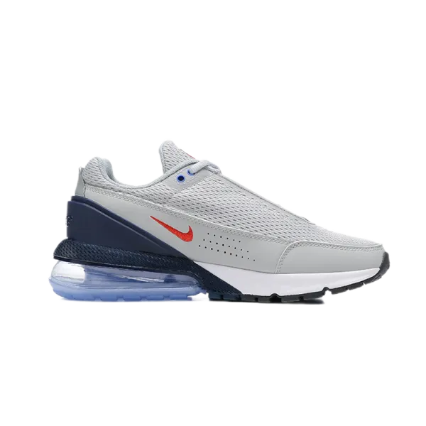 Nike Air Max 2090 Light Gray and Navy Sneakers - 1