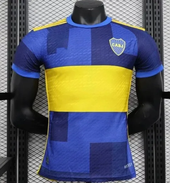Boca Juniors 2024 Home Jersey Blue Yellow Jersey - 1