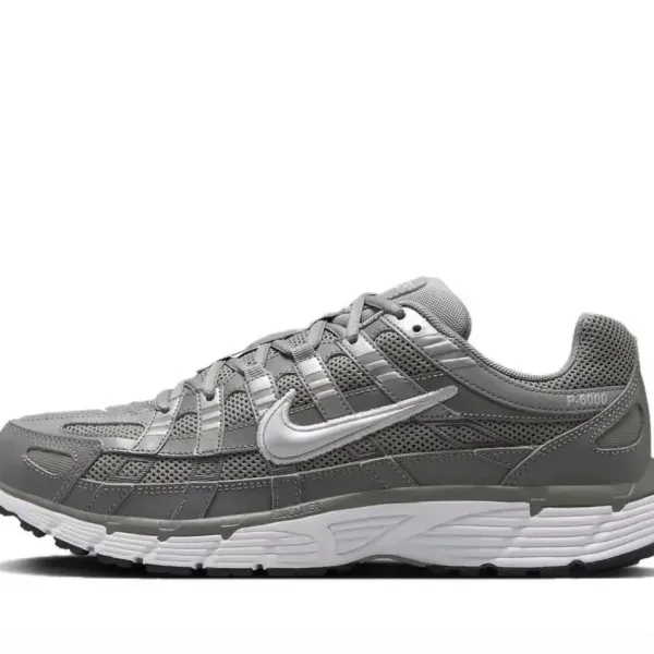 Nike P-6000 Gray Running Shoes - 1