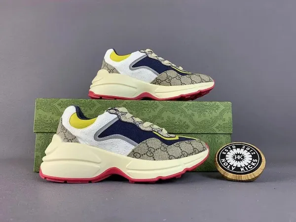 Gucci Rhyton GG Supreme Multicolor Chunky Sneakers - 1