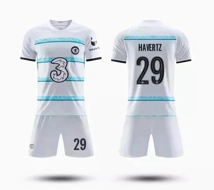 Chelsea FC Inspired Soccer Jersey Set Blue - 7