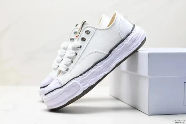 Maison Margiela Tabi Sneaker White Canvas Sneakers - 1