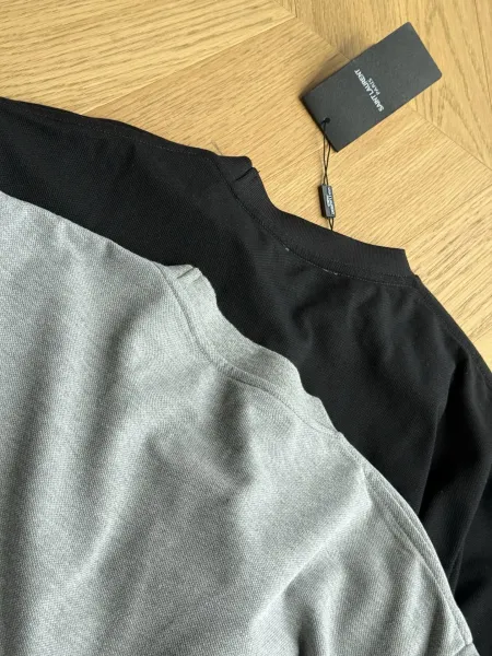 Saint Laurent Monogram Logo Black T-Shirt - 9