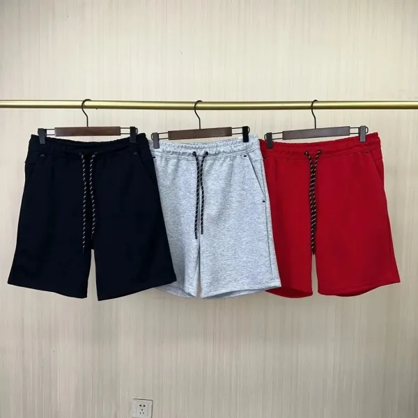 Nike Tech Fleece Shorts Red - 9