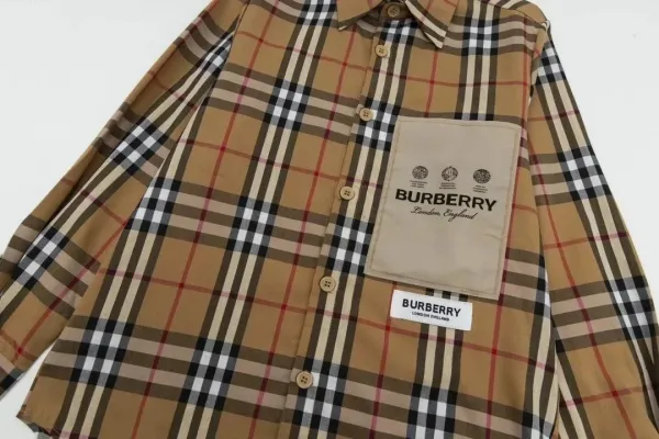 Burberry Monogram-Embroidered White Shirt - 12