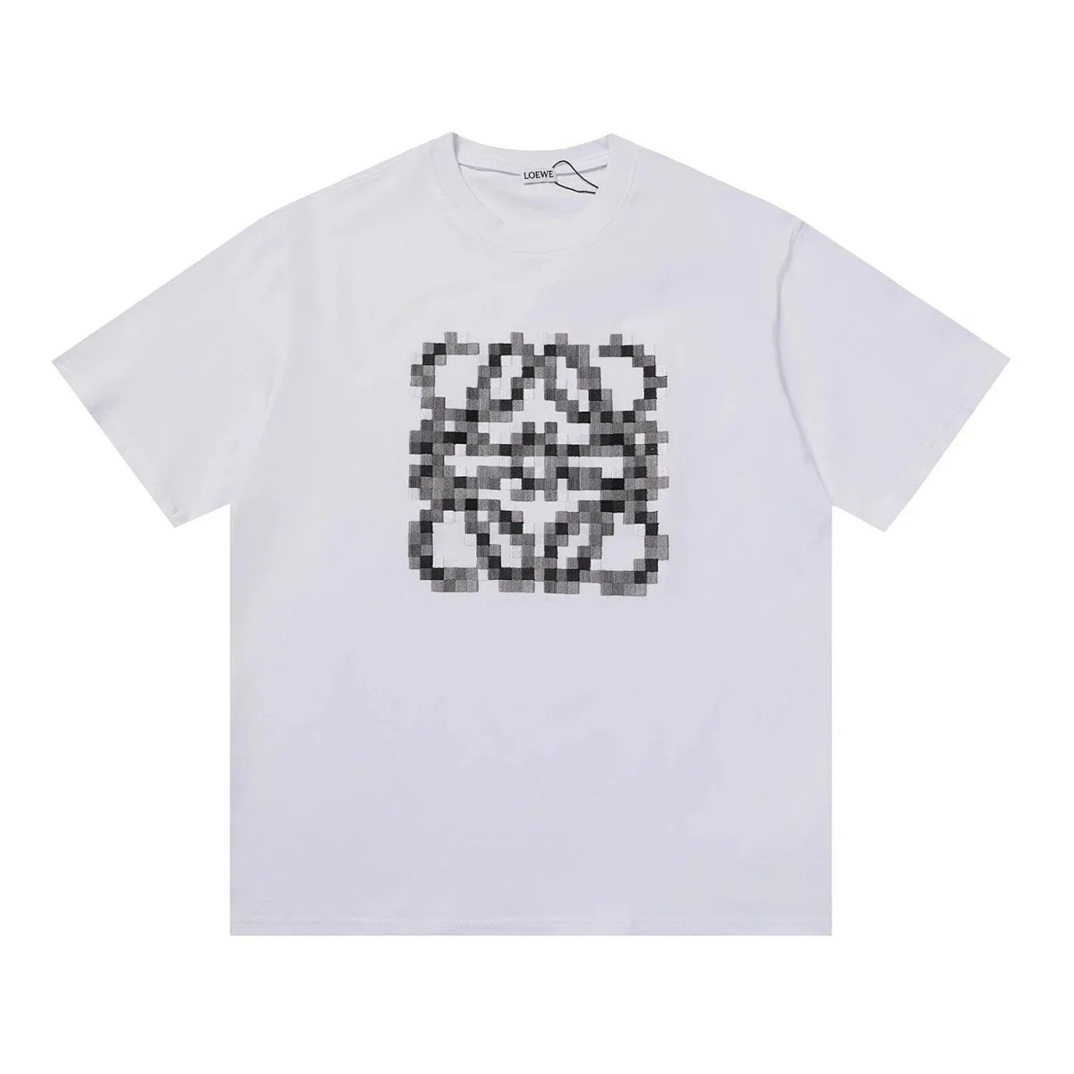 Loewe Anagram Logo Polo White Polo Shirt product detail 9 in Litbuy spreadsheet finds