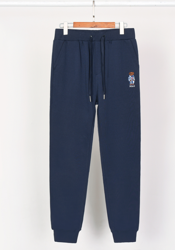 小熊藏青色裤子