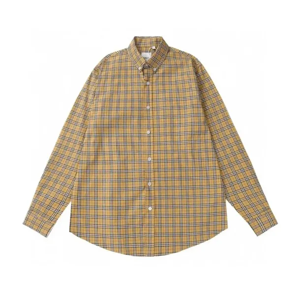 Burberry Classic Check Shirt Yellow - 1