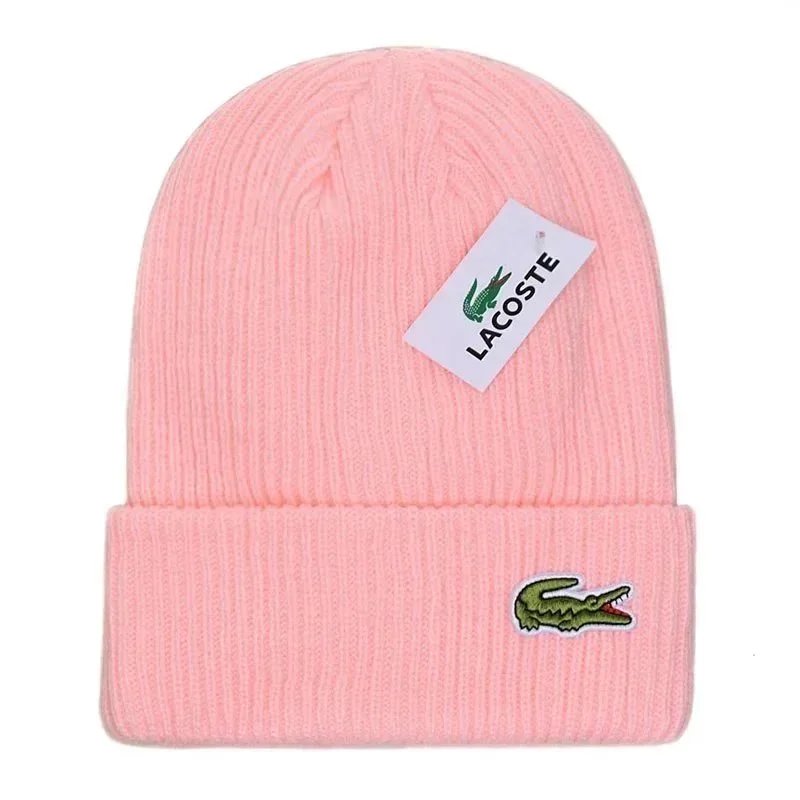 Lacoste Crocodile Embroidered Beanie Navy - 6