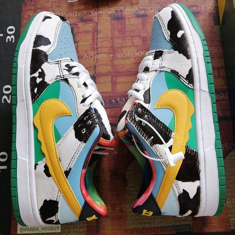 Nike SB Dunk Low Cow Print Multicolor Sneakers