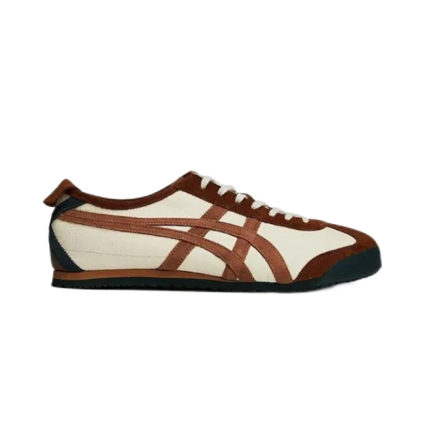 Asics Onitsuka Tiger Mexico 66 Beige and Brown Sneakers - 1