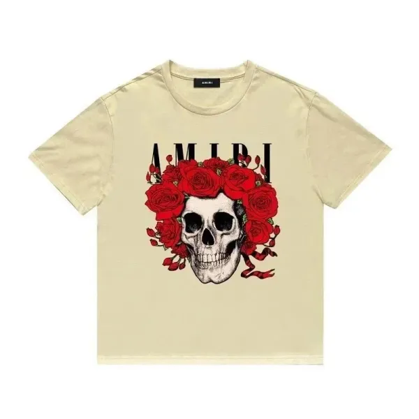 Amiri Logo Print Red T-Shirt - 10