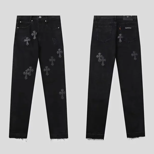 Gallery Dept. Cross Patch Distressed Jeans Multicolor - 6