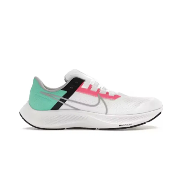 Nike Air Zoom Pegasus 39 White Mint Pink Running Shoes - 2