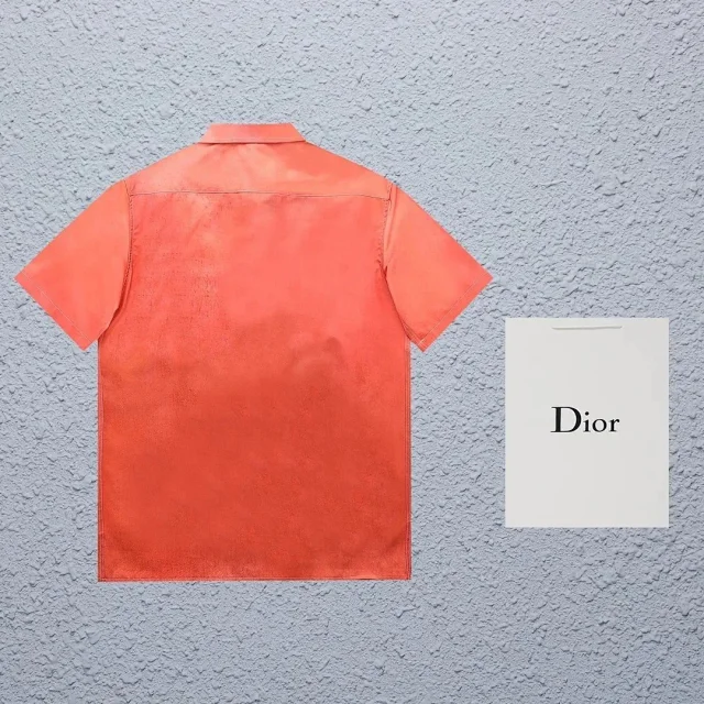 Loewe Shirts Short-Sleeve Graphic Button-Up Shirt product detail image 2