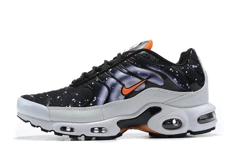 Nike Air Max Plus Black Blue Pink Grid Sneakers - 9