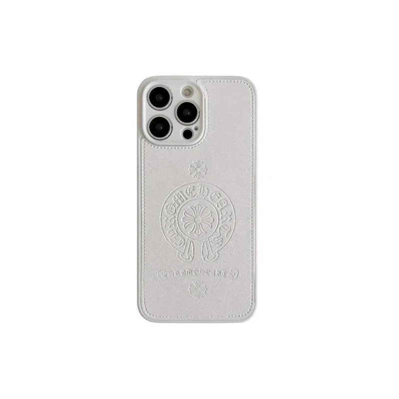 Kenzo Tiger Embossed Leather Phone Case White - 11