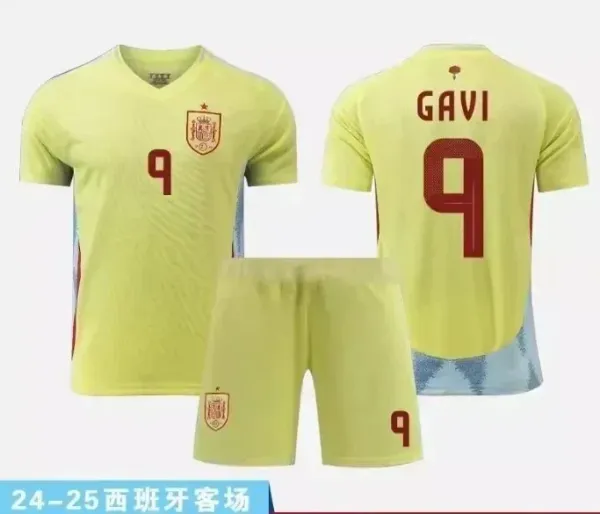 Spain National Team Away Kit 2021 White Jersey Set with Ramos 15 - 9