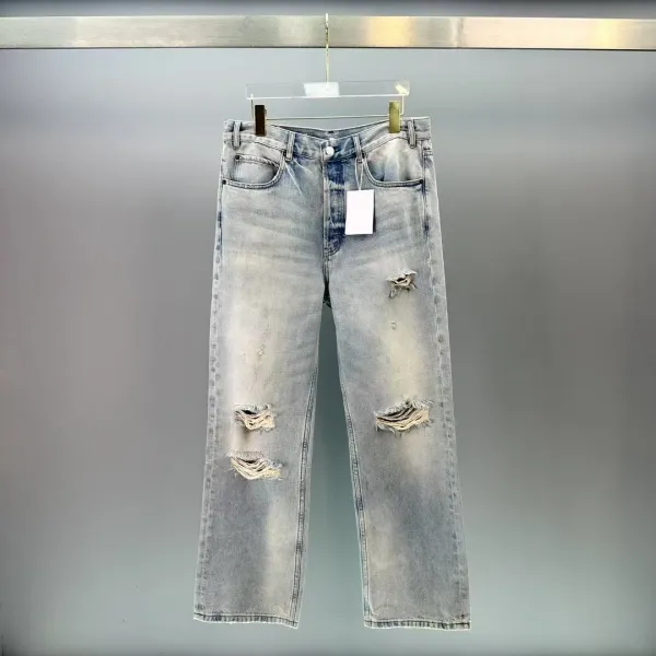 Gallery Dept. Cross-Embroidered Utility Pants Gray - 31