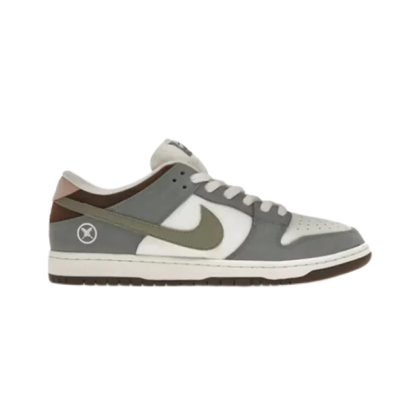 Nike Dunk Low Pine Green White Sneakers - 33