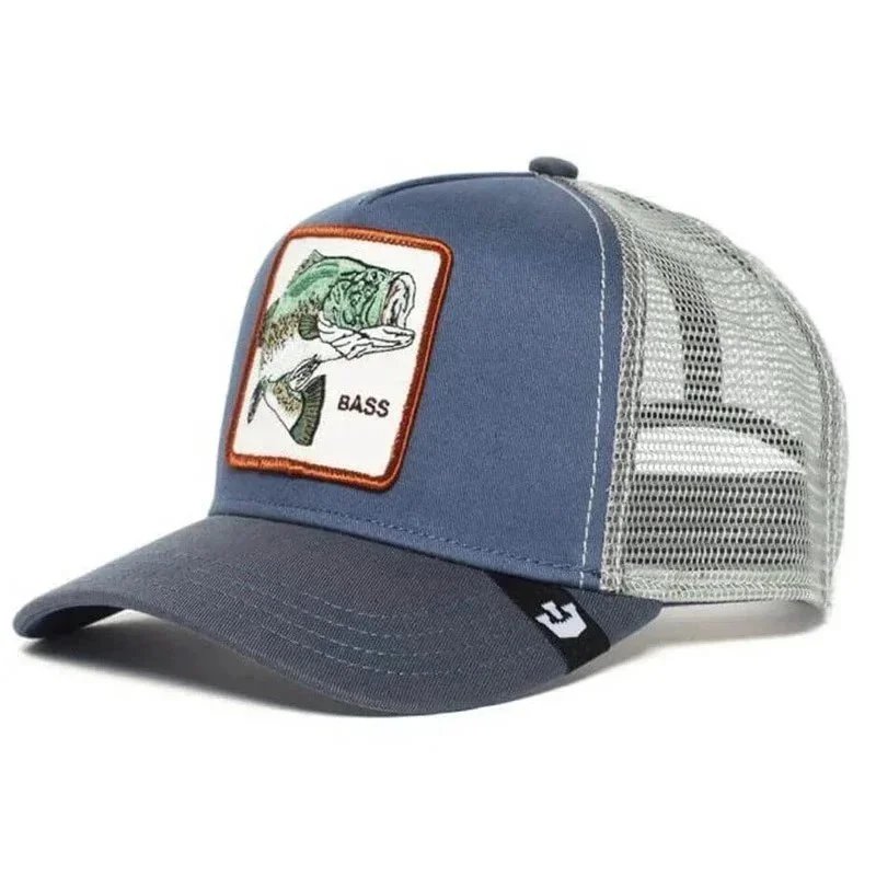 Goorin Bros Goorin Bros Bass Trucker Cap Blue