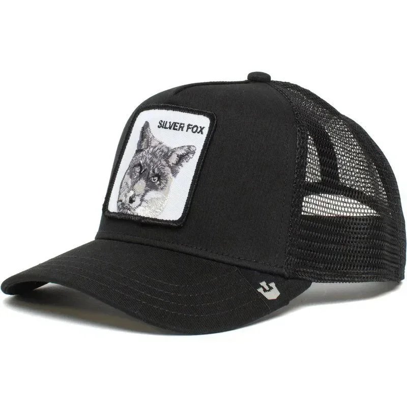 Goorin Bros Goorin Bros Silver Fox Trucker Cap - Black Fox Black