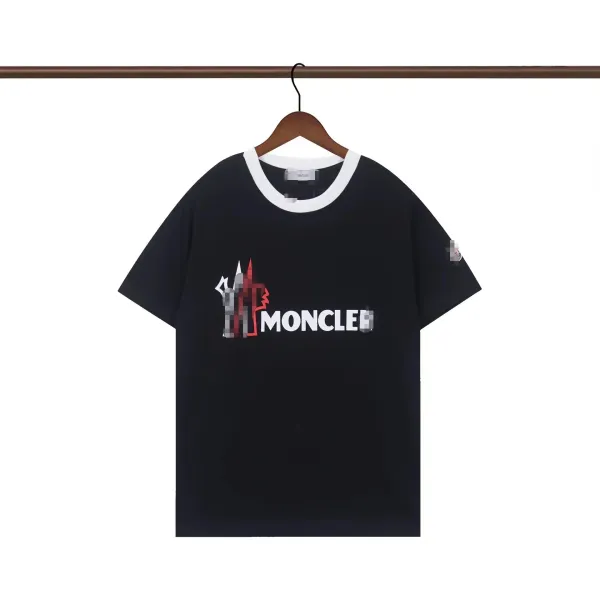 Moncler Logo-Print White T-Shirt - 11