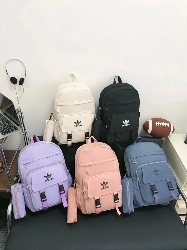 Adidas Backpacks Flap Backpack with Front Pockets product detail image 3