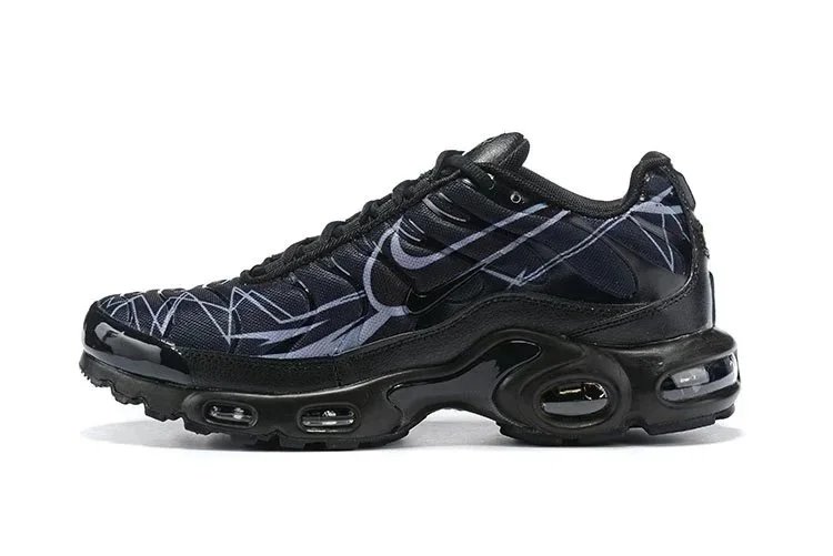 Nike Air Max Plus Black Blue Pink Grid Sneakers - 18