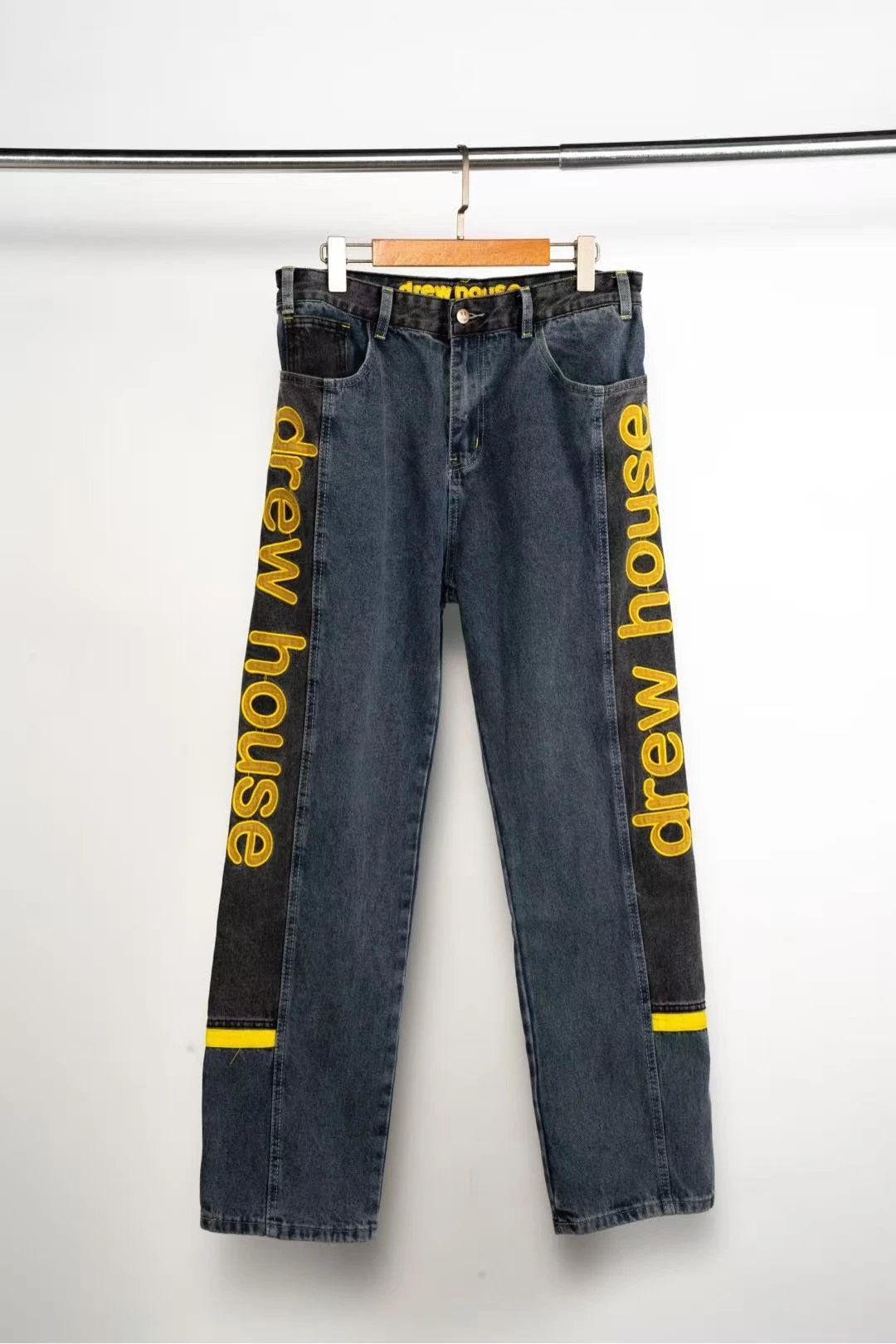 Gallery Dept. Cross-Embroidered Utility Pants Gray - 37