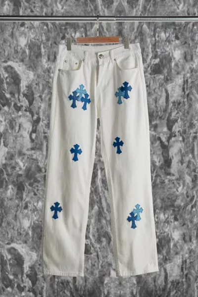 Gallery Dept. Cross-Embroidered Utility Pants Gray - 34