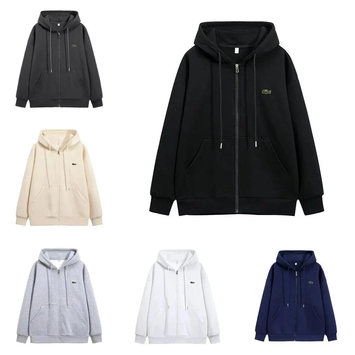 Lacoste Hooded Zip-U
