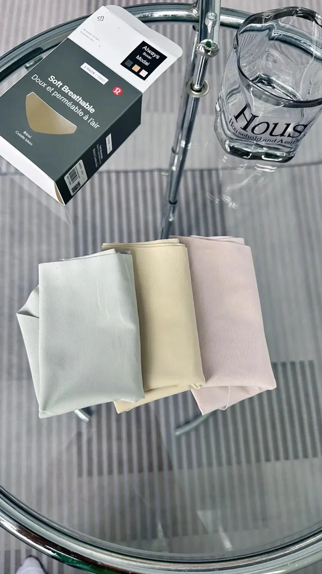 lululemon InvisiWear and Always In Motion Modal underwear product detail image 5